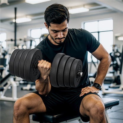 Mancuernas Ajustables para Entrenamiento en casa