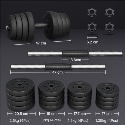 Mancuernas Ajustables para Entrenamiento en casa